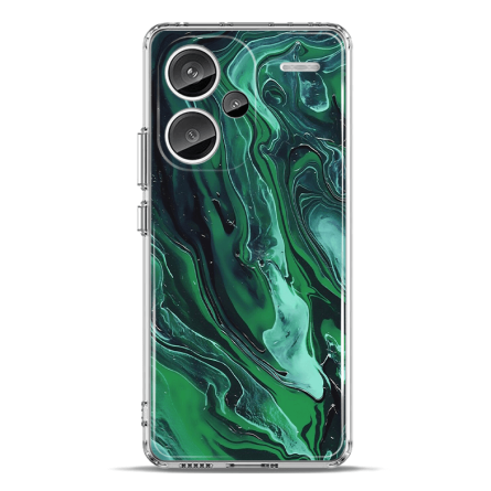 Silikonska Maskica za Redmi Note 13 Pro Plus - Liquid Green 243503