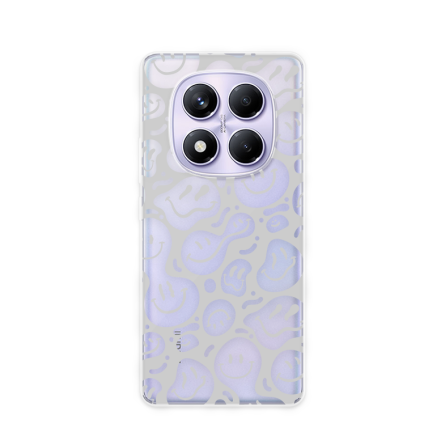 Silikonska Maskica za Redmi Note 14 Pro (4G) - White Smiley 247761