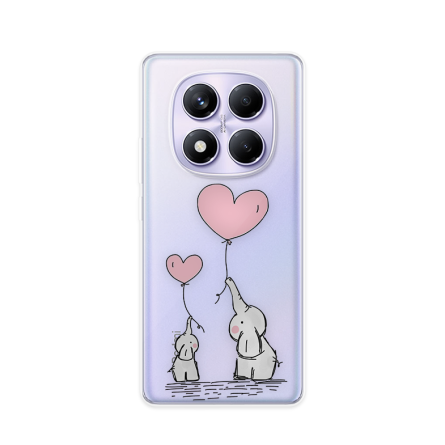 Silikonska Maskica za Redmi Note 14 Pro (4G) - Elephant Heart 247727