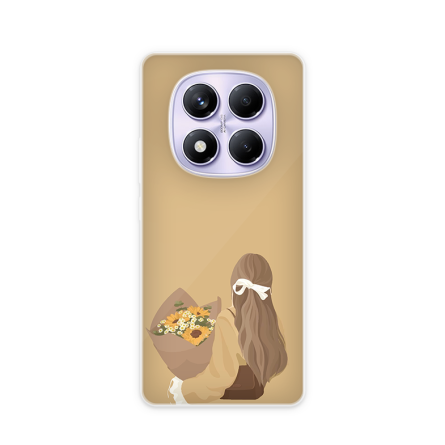 Silikonska Maskica za Redmi Note 14 Pro (4G) - Flower bouquet 247779