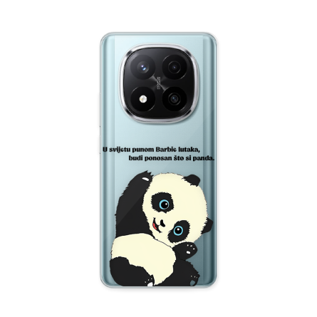 Silikonska Maskica za Redmi Note 14 Pro Plus - Panda 247703