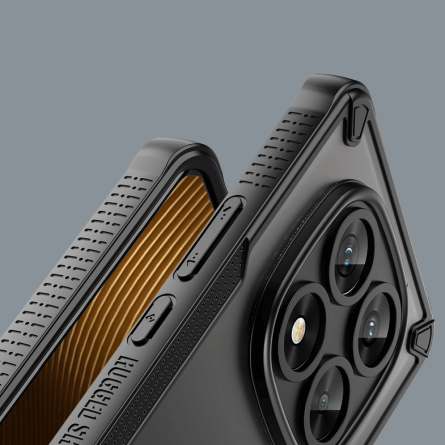 Defender Matt maskica za Redmi Note 14 Pro Plus - Crna 250172