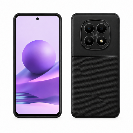 Premium Noble Maskica za Redmi Note 15 - Crna 266593