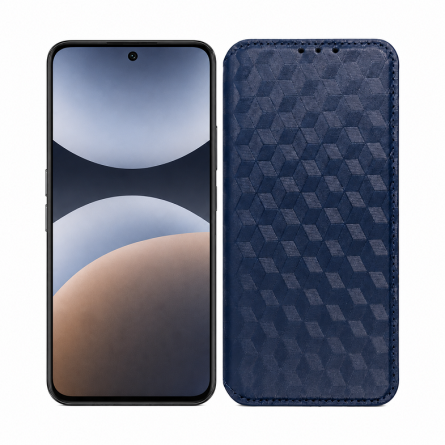 Cubic Preklopna Maskica za Xiaomi Redmi Note 15 Pro 4G - Tamno plava 266989