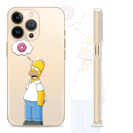 Silikonska maskica za mobitel - "Donut Dream" - S1020 237553