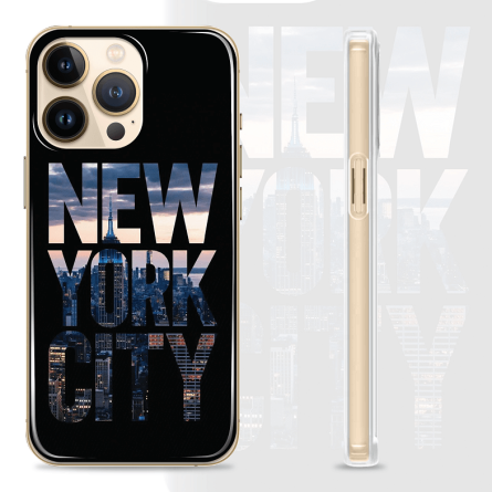 Silikonska maskica za mobitel - "NYC" - S1031 237544