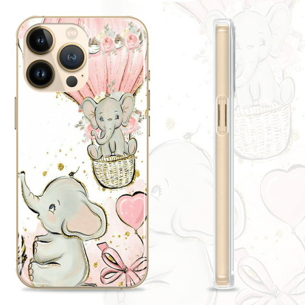 Silikonska Maskica za mobitel - Elephant Heart - S22 251001