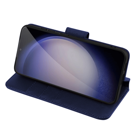Preklopna maskica za Galaxy S24 - Tamno Plava 226800
