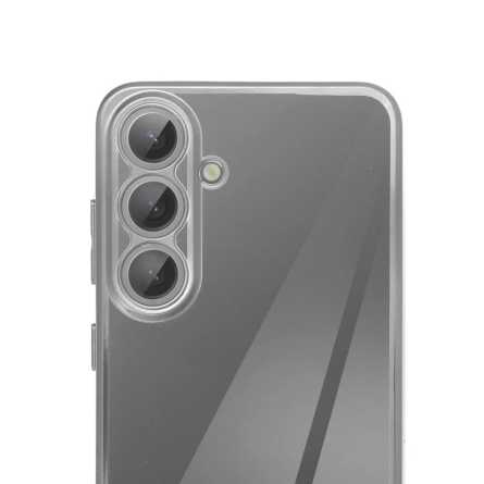 Kromirana prozirna maskica za Samsung Galaxy S25 Plus - Srebrna 246296