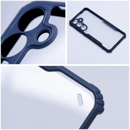 Defender prozirna maskica s plavim rubom za Xiaomi Redmi Note 13 5G 251988
