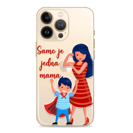 Silikonska maskica za mobitel - Samo je jedna mama - S254 245576