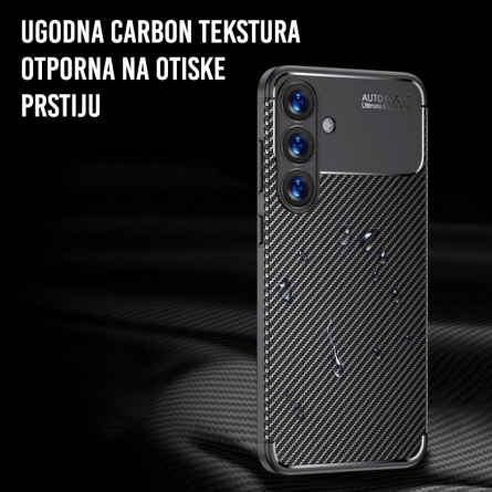 Armor Silikonska Carbon fiber Maskica za Samsung Galaxy S25 255418
