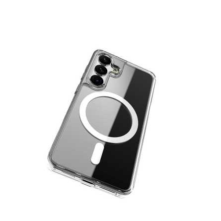 MagSafe Prozirna Silikonska maskica za Samsung Galaxy S26 FE / S25 FE 270060
