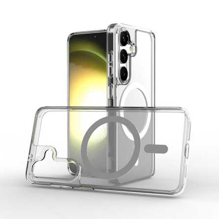 MagSafe Prozirna Silikonska maskica za Samsung Galaxy S26 FE / S25 FE 270059