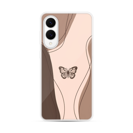 Silikonska Maskica za Galaxy S25 Edge - Butterfly Line 256662