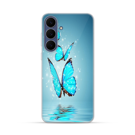 Silikonska Maskica za Galaxy S25 FE - Blue Butterfly 257975