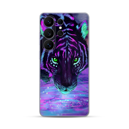 Silikonska Maskica za Samsung Galaxy S26 Ultra - Neon Tiger 263226