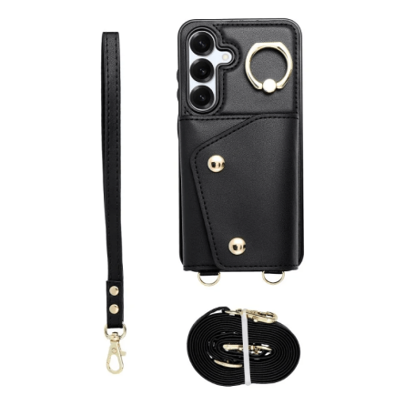 Wallet Maskica sa vezicama za Samsung Galaxy A36 - Crna 265181