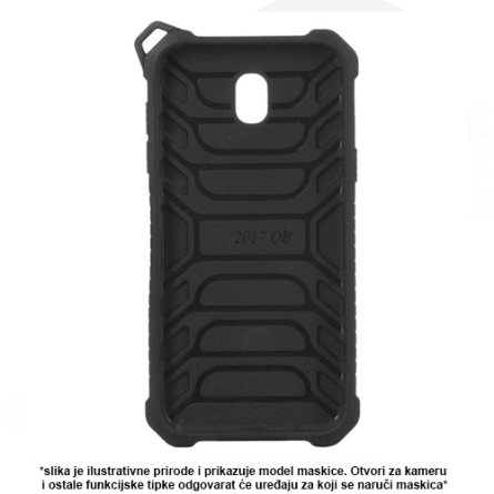 Beeyo Protector Silikonska maskica za Samsung Galaxy Note 8 - Crna 44454