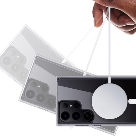 MagSafe Prozirna Silikonska maskica za Galaxy S25 Ultra 259233