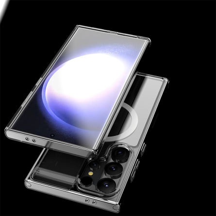 MagSafe Prozirna Silikonska maskica za Galaxy S25 Ultra 259234