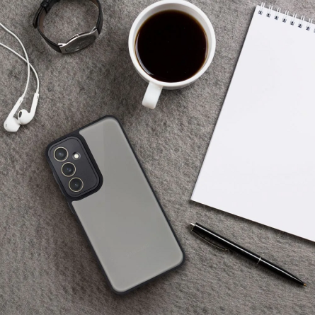 Matirana Variete silikonska maskica za S26 Plus - Crna 265164