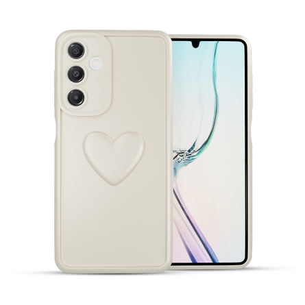 Silikonska "3D Heart" Maskica za Samsung Galaxy A16 u više boja 254436