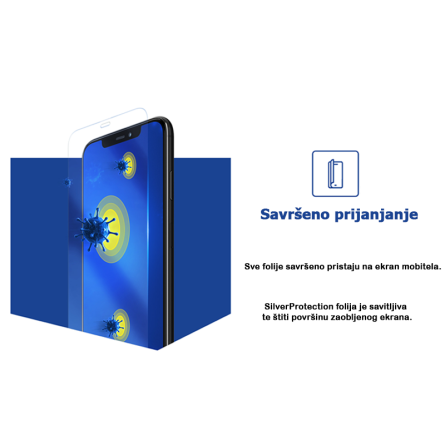3MK Silver Protect+ zaštitna folija/staklo za Galaxy Note 20 Ultra 108935