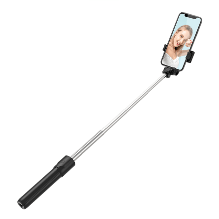 Univerzalni Teleskopski Selfie Stick s tripodom - crni 249002