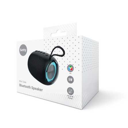 Setty Bluetooth zvučnik 5W s RGB osvjetljenjem GB-800 – crni 264580