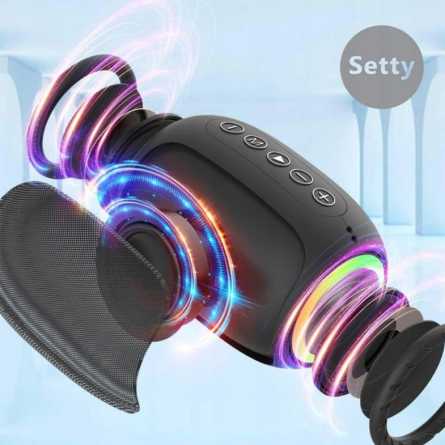 Setty Bluetooth zvučnik 5W s RGB osvjetljenjem GB-800 – crni 264583