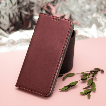 Smart Magnetic Maskica za Redmi 14C / Redmi A4 / Poco C75 - Bordo 249561