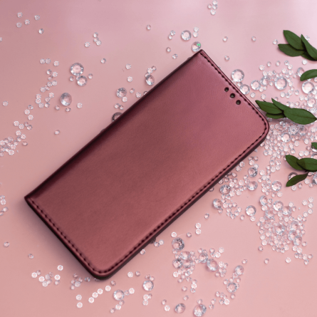 Smart Magnetic Maskica za Redmi 14C / Redmi A4 / Poco C75 - Bordo 249563