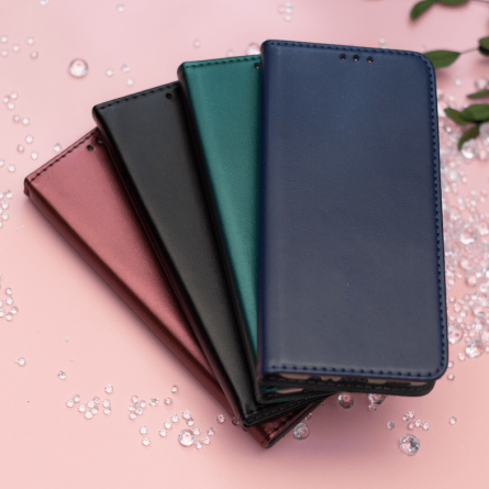 Smart Magnetic Maskica za Redmi 15C - Bordo 268085