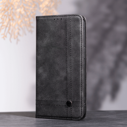 Smart Seam Preklopna Maskica za iPhone 17 Air - Crna 258997