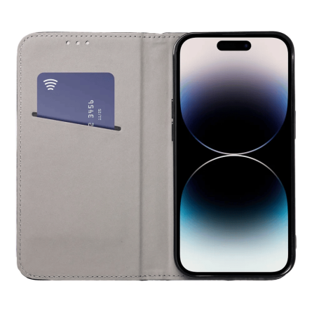 Smart Magnet Maskica za iPhone 15 - Crna 248203