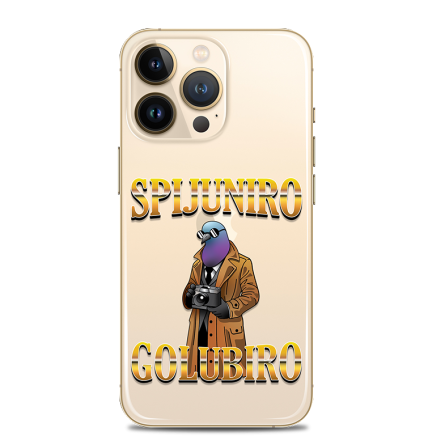 Silikonska Maskica za mobitel - "Špijuniro Golubiro 4" - SP4 253492