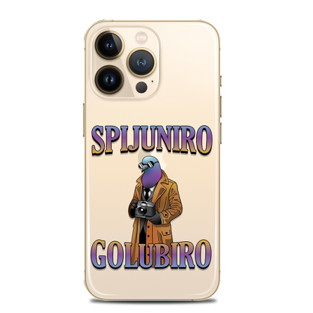 Silikonska Maskica za mobitel - "Špijuniro Golubiro" - SP1 253489