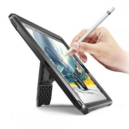 Galaxy Tab A 10.1'' (2019) T510 / T515 - Supcase Unicorn Beetle Pro Zaštita za Tablet – Crna 99635