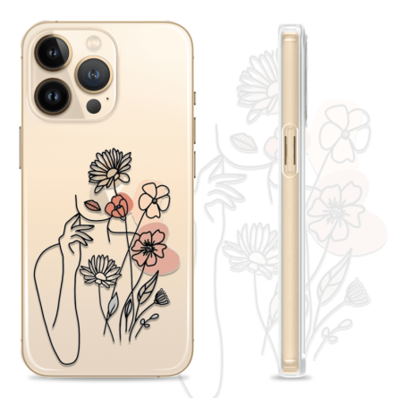 Silikonska maskica za mobitel - Lady of the Flowers - SPR7 239854