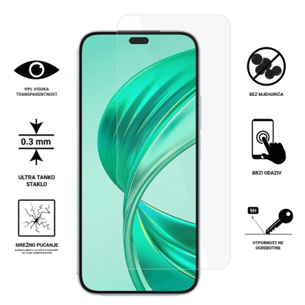 Zaštitno Staklo za ekran za Honor X8b (2D) - Prozirno 241837