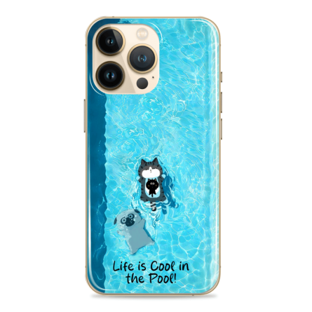 Silikonska maskica - "Life is Cool" - sum115 250920