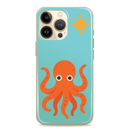 Silikonska maskica - "Octo and Sun" - sum135 251295