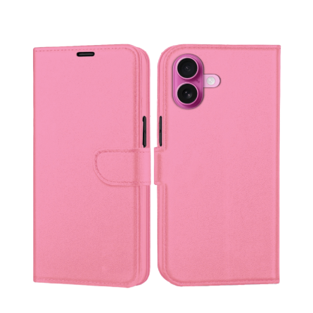 Preklopna maskica za iPhone 16 - Roza 239762