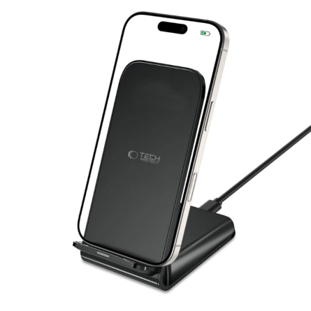 Tech-Protect Induktivni Bežični Punjač Type C - 15W - Crni 251401