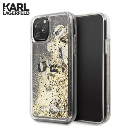 Karl Lagerfeld Glitter Fun za iPhone 11 Pro Max – Zlatna 43829