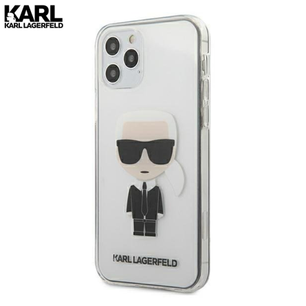 Karl Lagerfeld Transparent Ikonik maskica za iPhone 12 Pro 108877