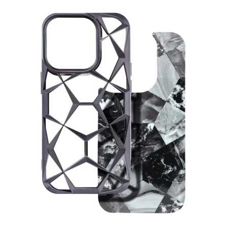 2u1 TWINKI Premium Maskica za iPhone 16 - Crna 247011