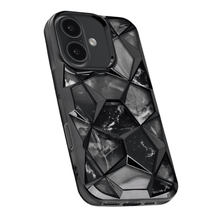 2u1 TWINKI Premium Maskica za iPhone 16 - Crna 246588
