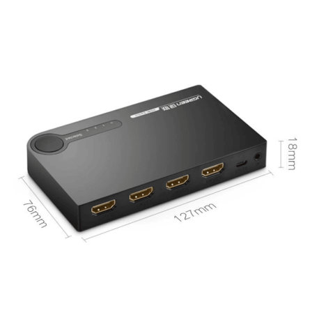 Ugreen HDMI switch splitter 4k, 3D 242794
